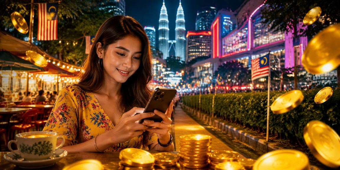 Pemain menerima bonus deposit melalui aplikasi rezeki66 di Kuala Lumpur