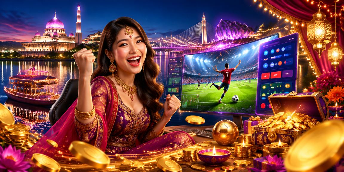 Suasana pertaruhan sukan di Putrajaya dengan paparan pasaran bola sepak tempatan